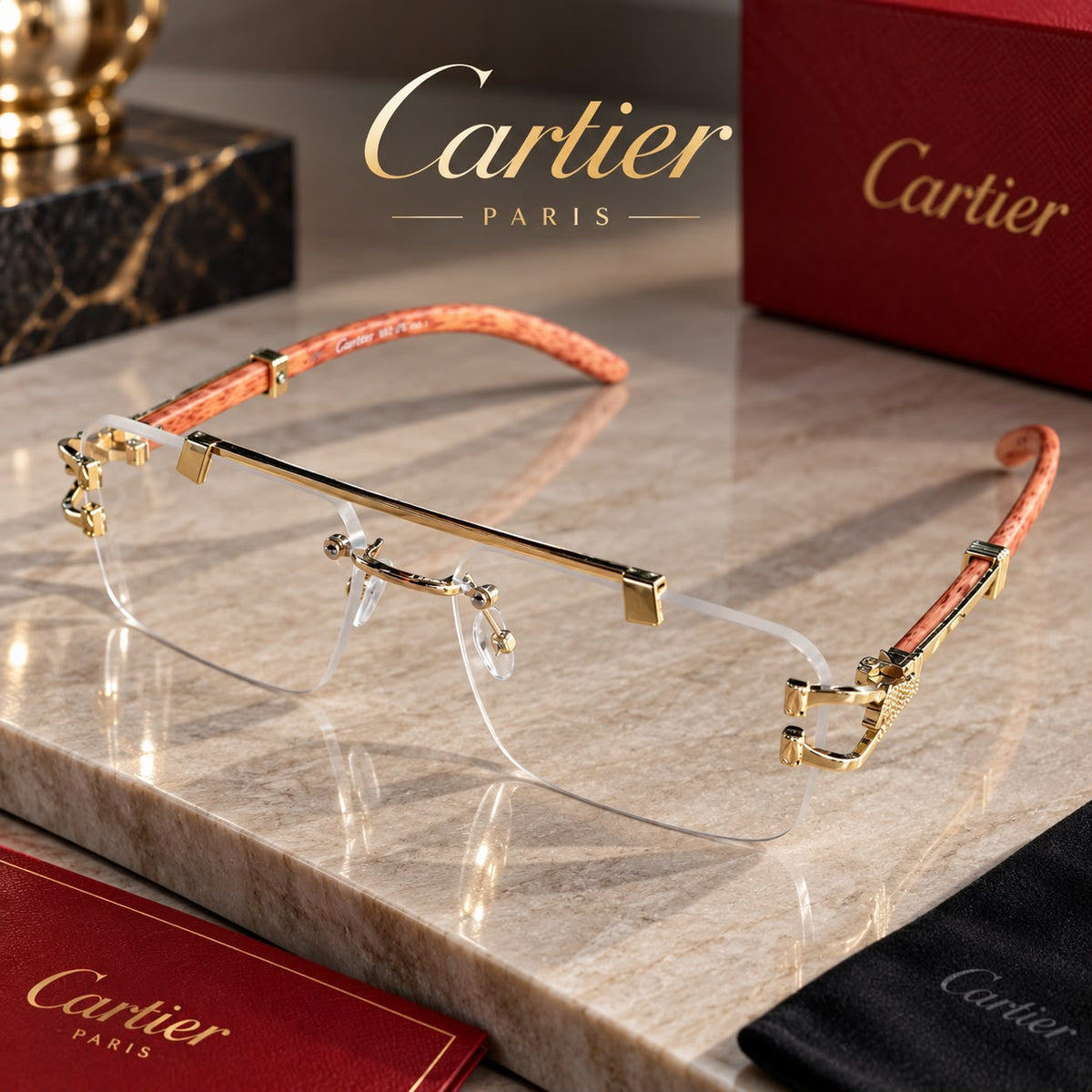 Gafas Cartier – Elegancia y Estilo Exclusivo