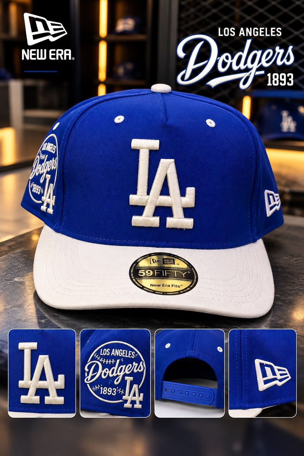Gorra Beisbolera De Los Ángeles Dodgers LA