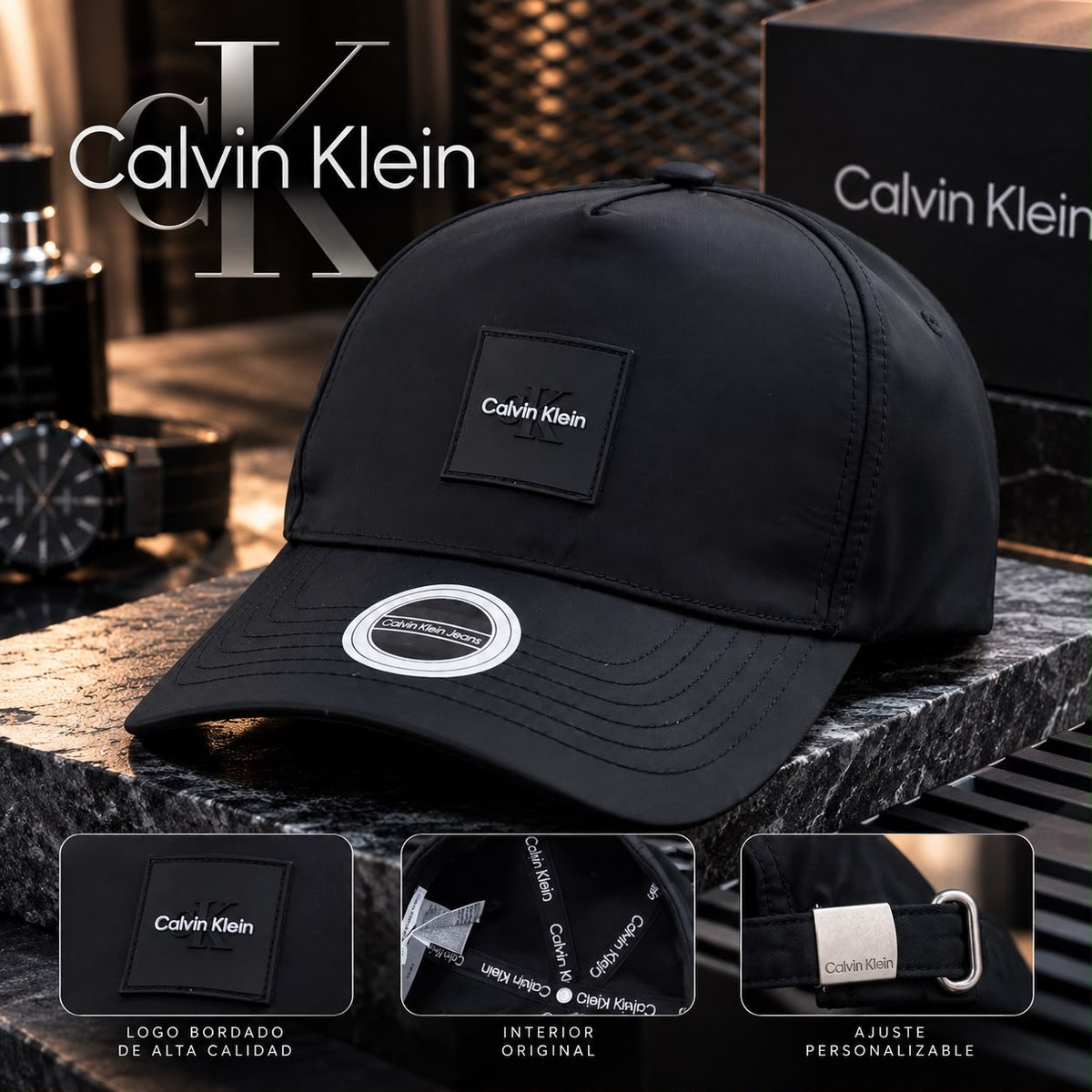 Gorra Calvin Klein Negra