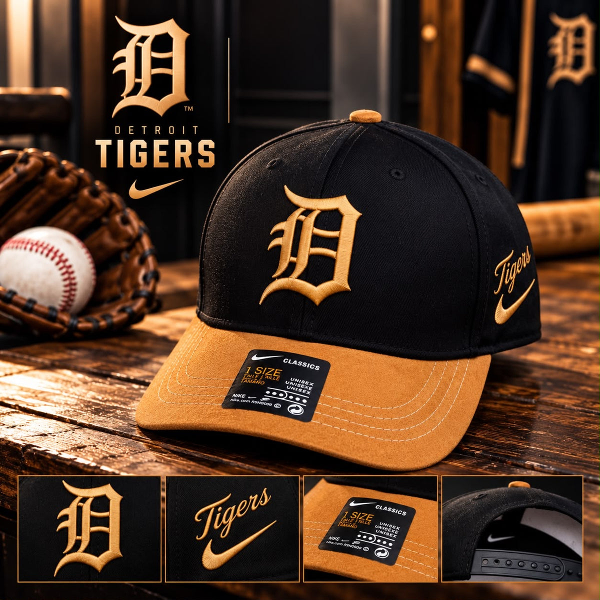 Gorra Beisbolera Detroit Tigers