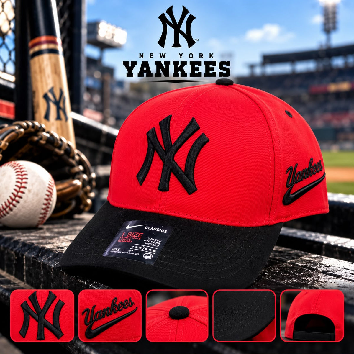 Gorra Beisbolera New York Yankees NY