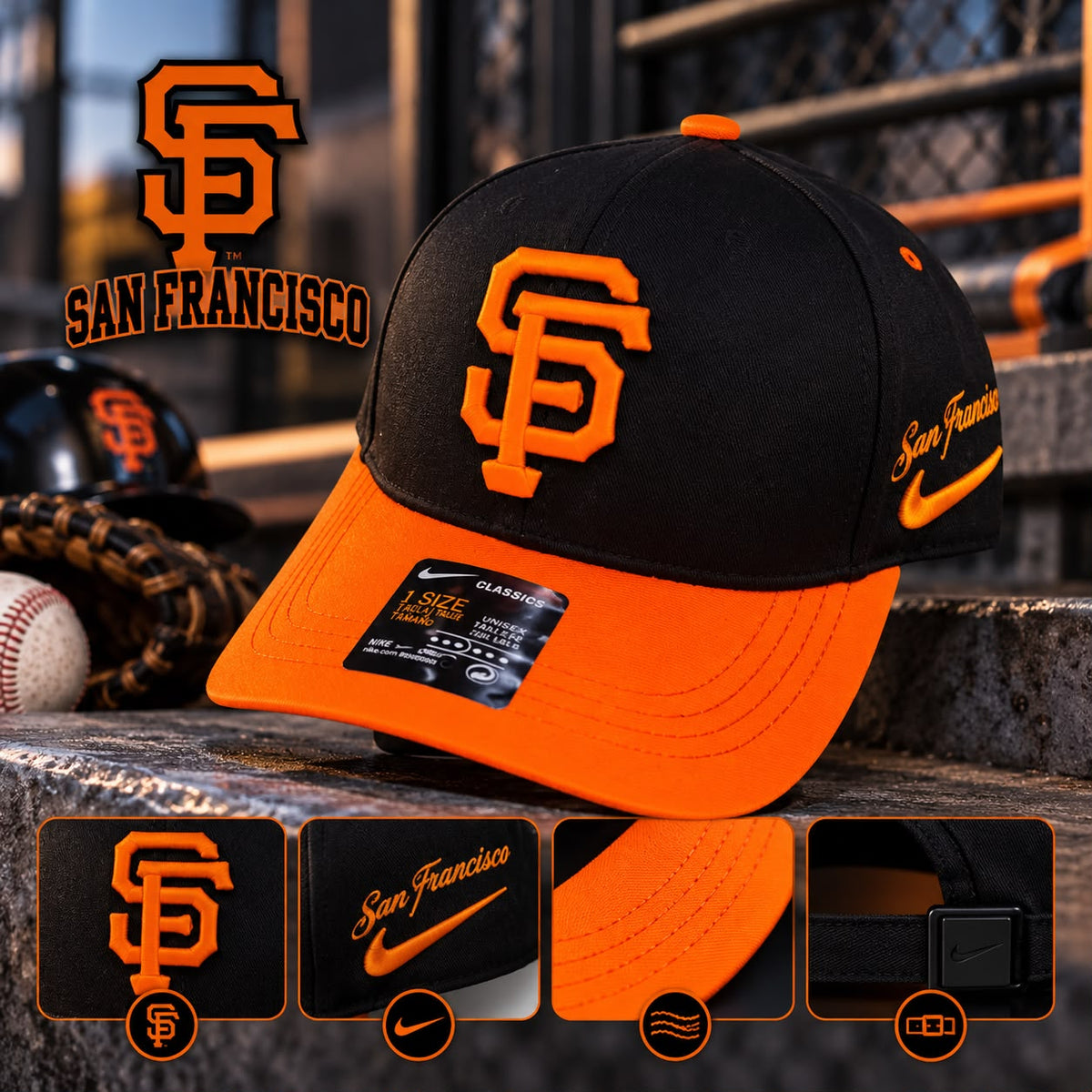 Gorra Beisbolera San Francisco Giants