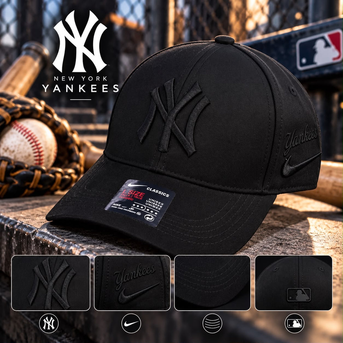 Gorra Beisbolera New York Yankees NY