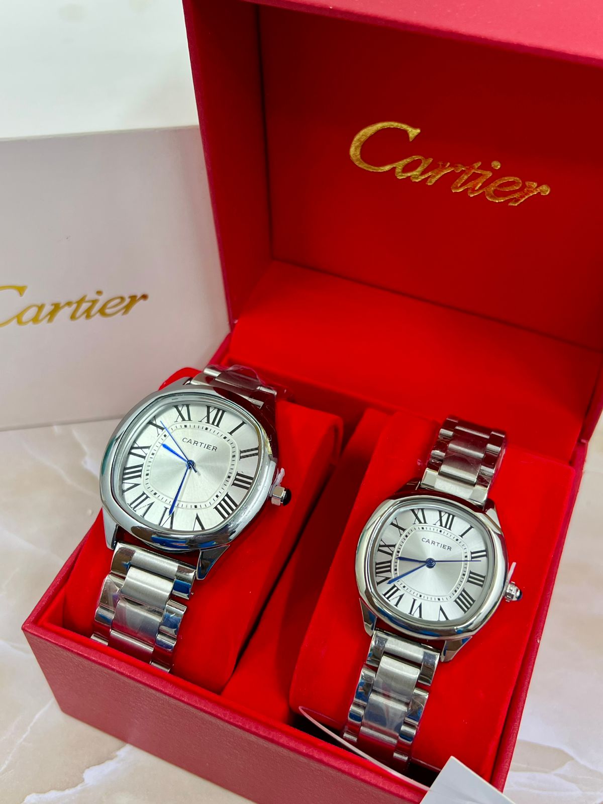 Set de Relojes para Pareja Cartier