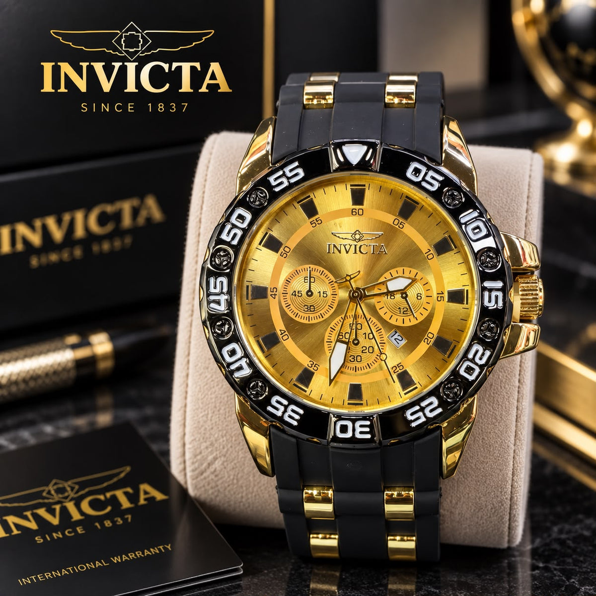 Reloj Invicta pulso en goma