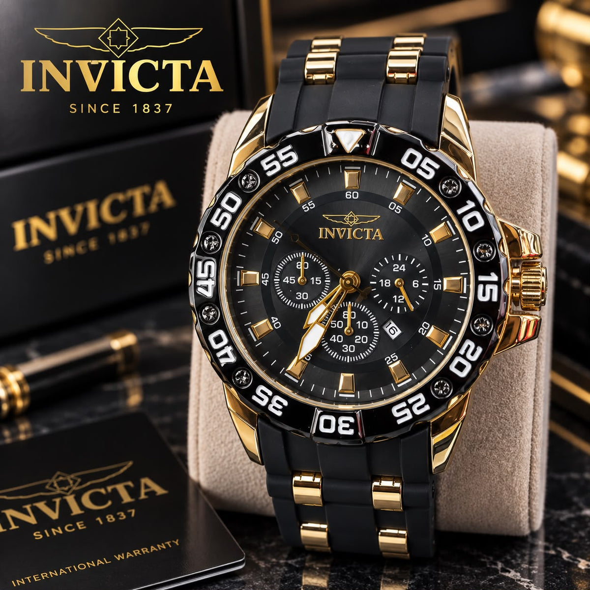 Reloj Invicta pulso en goma