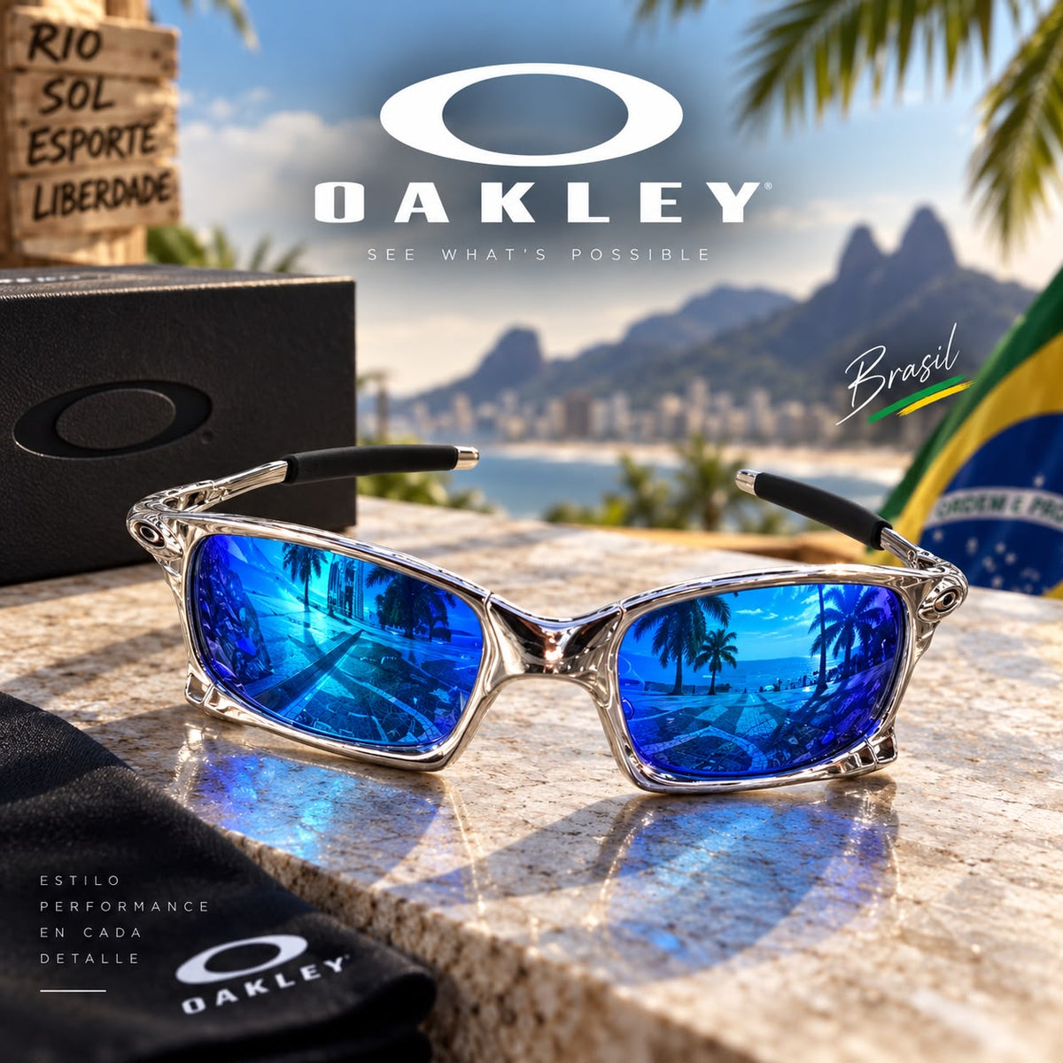 Gafas Deportivas Estilo Oakley
