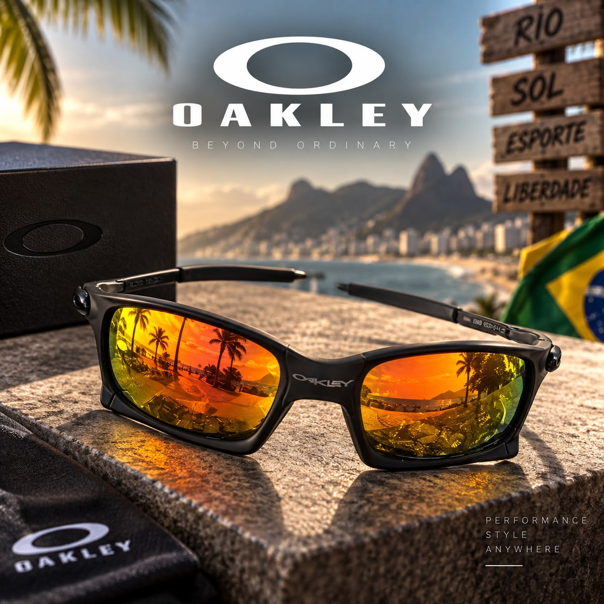 Gafas Deportivas Estilo Oakley