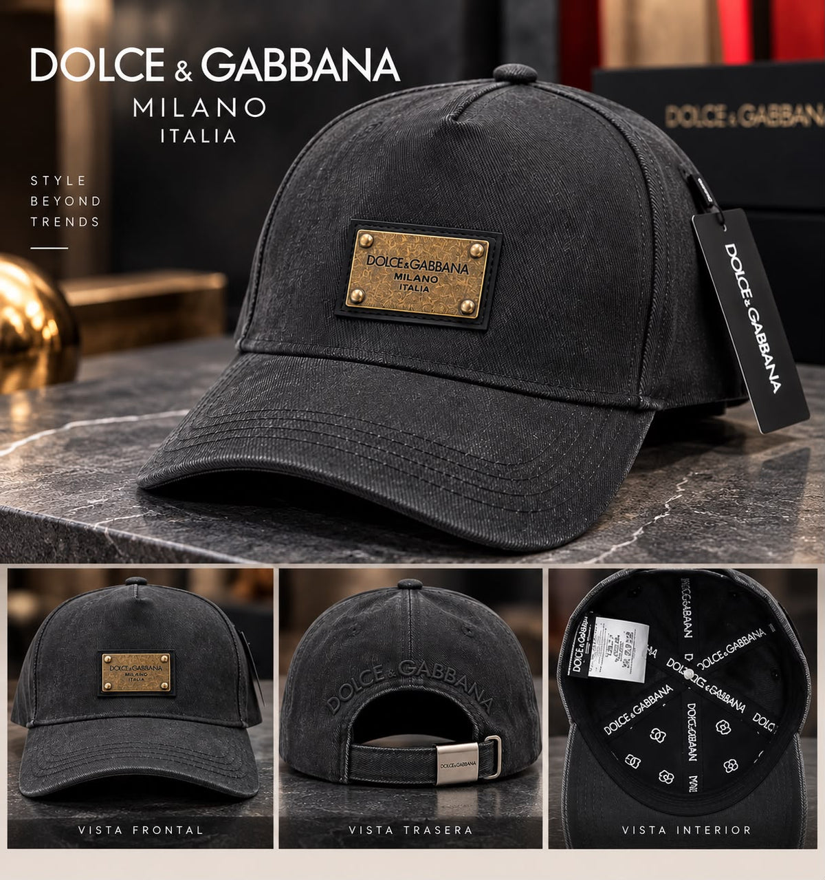 Gorra Importada Dolce & Gabbana