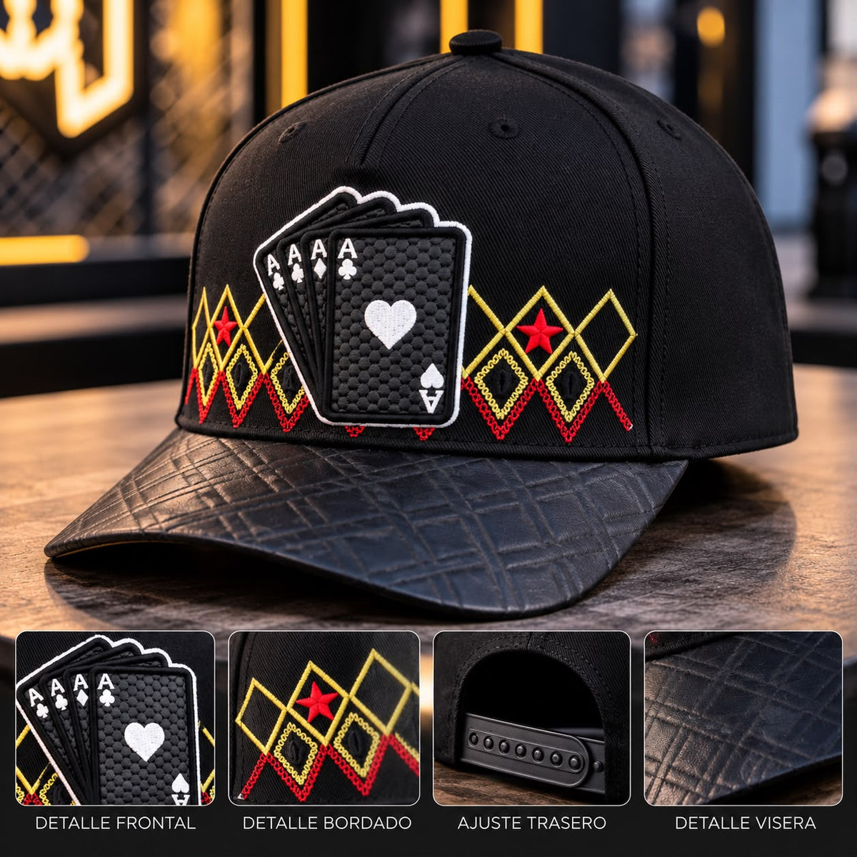 Gorra Poker – Estilo Urbano y Exclusivo