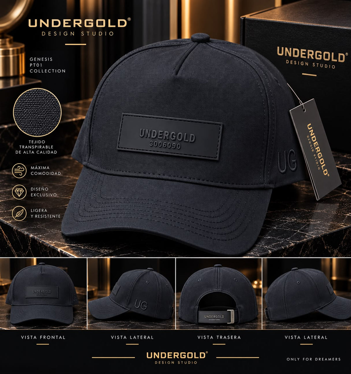 Gorra Undergold