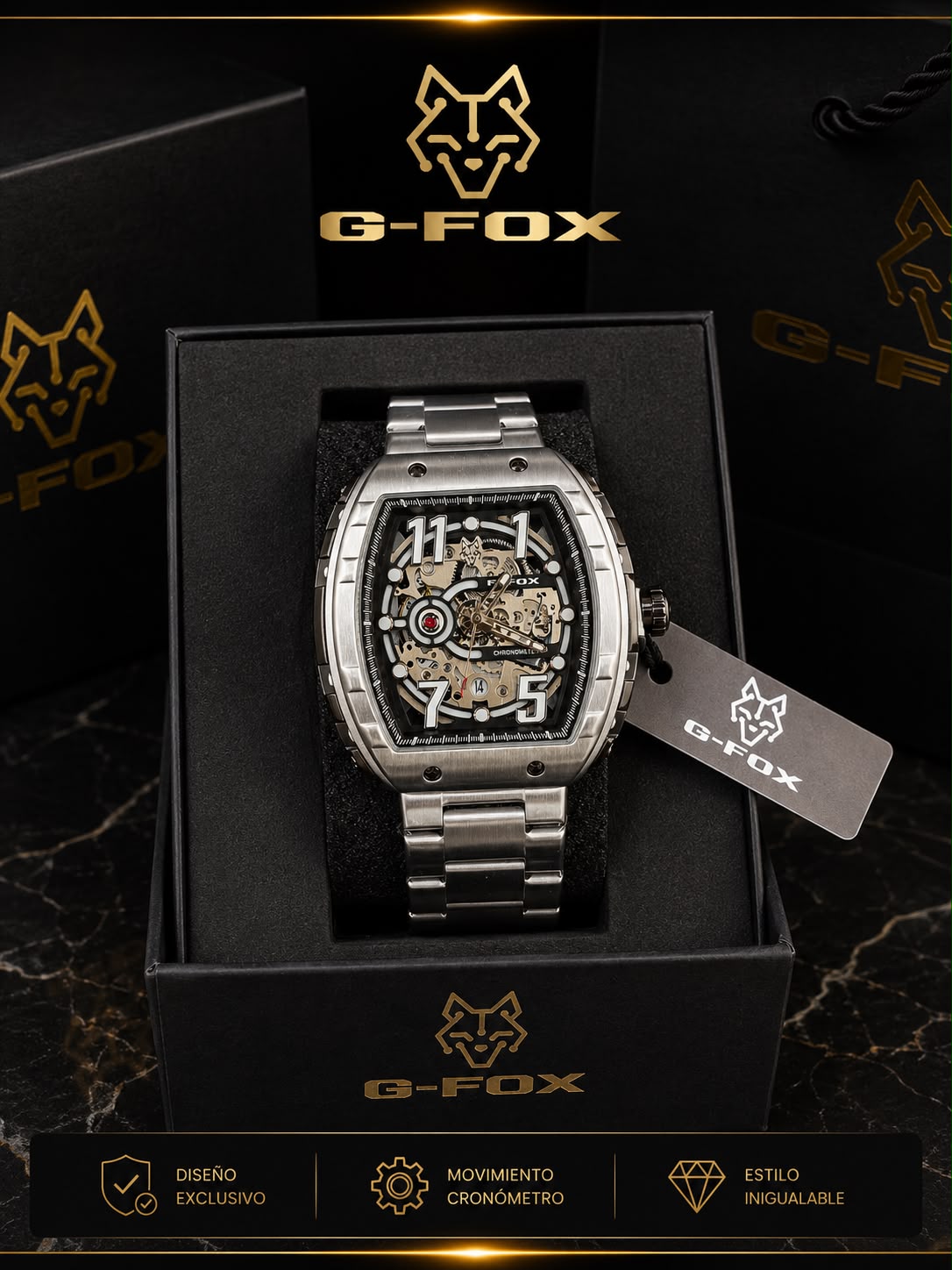 Reloj G-FOX – Elegancia y Estilo Deportivo