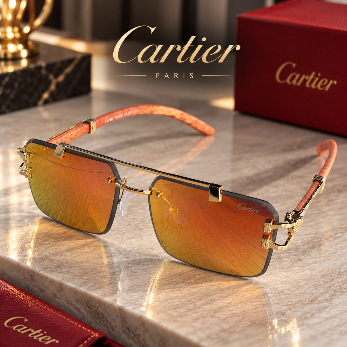 Gafas Cartier – Elegancia y Estilo Exclusivo