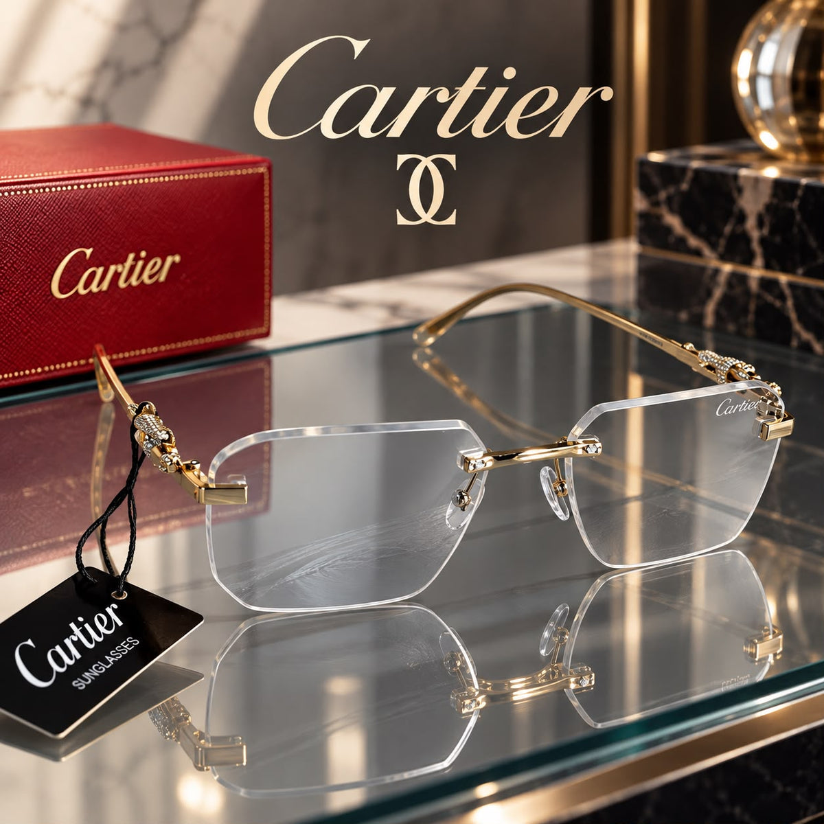Gafas de Sol Cartier – Elegancia y Exclusividad