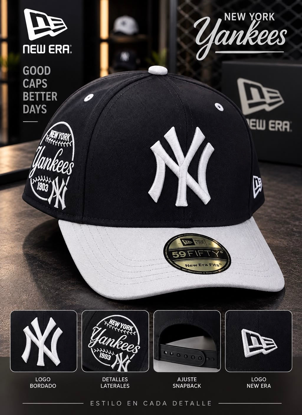 Gorra Beisbolera New York Yankees