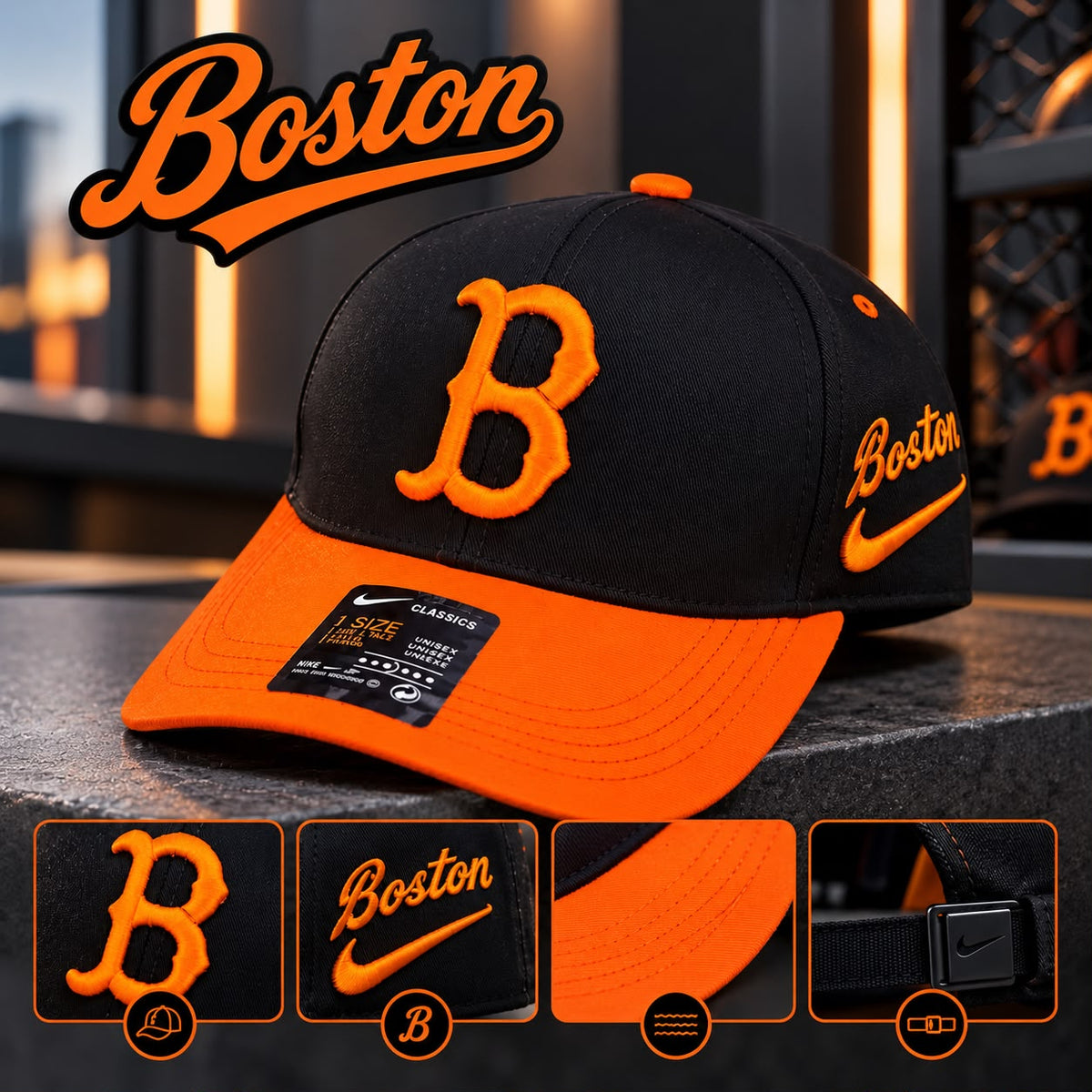 Gorra Beisbolera Boston Red Sox