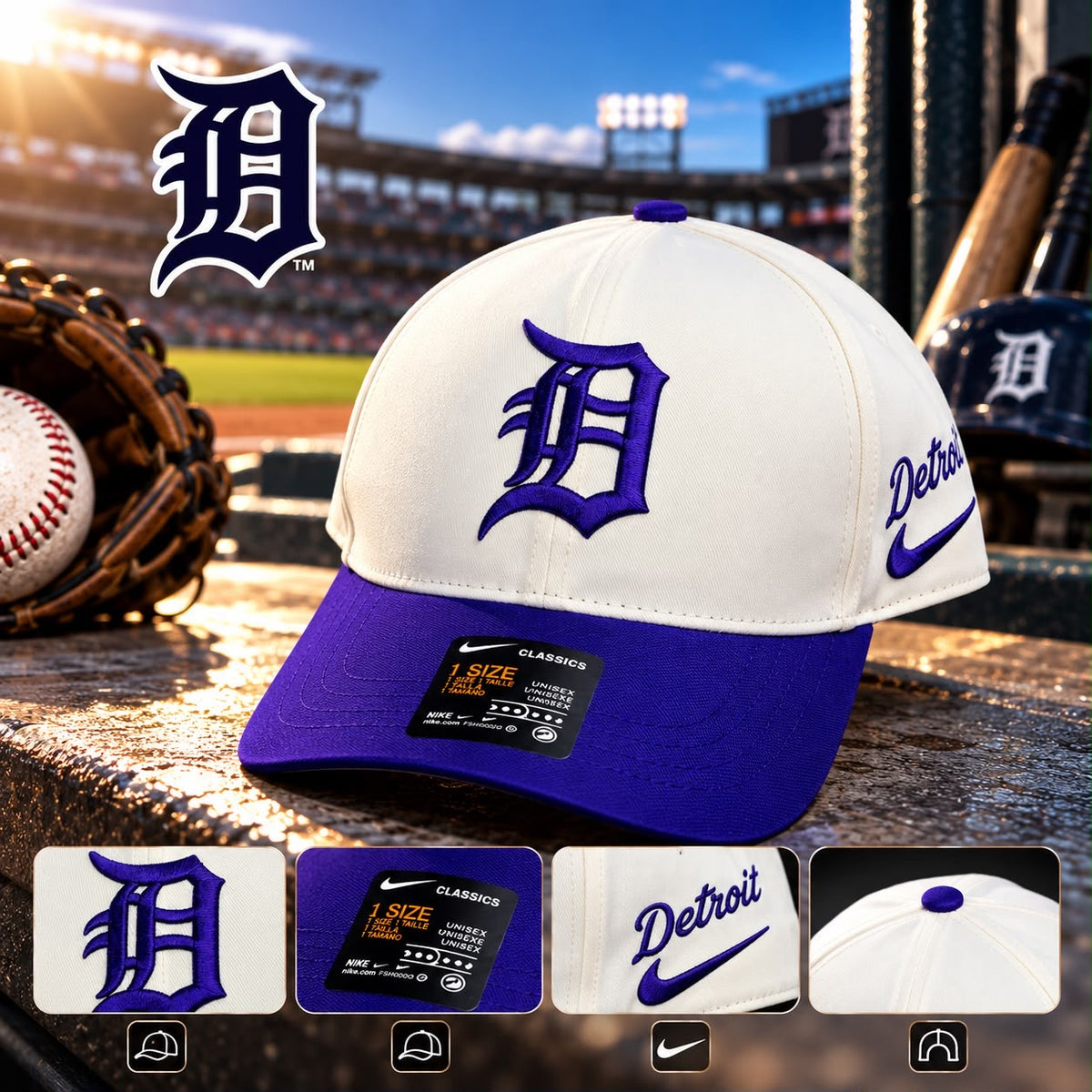 Gorra Beisbolera Detroit Tigers